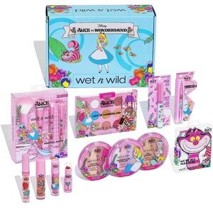 NEW WET N WILD ALICE IN WONDERLAND PR BOX MAKEUP SET